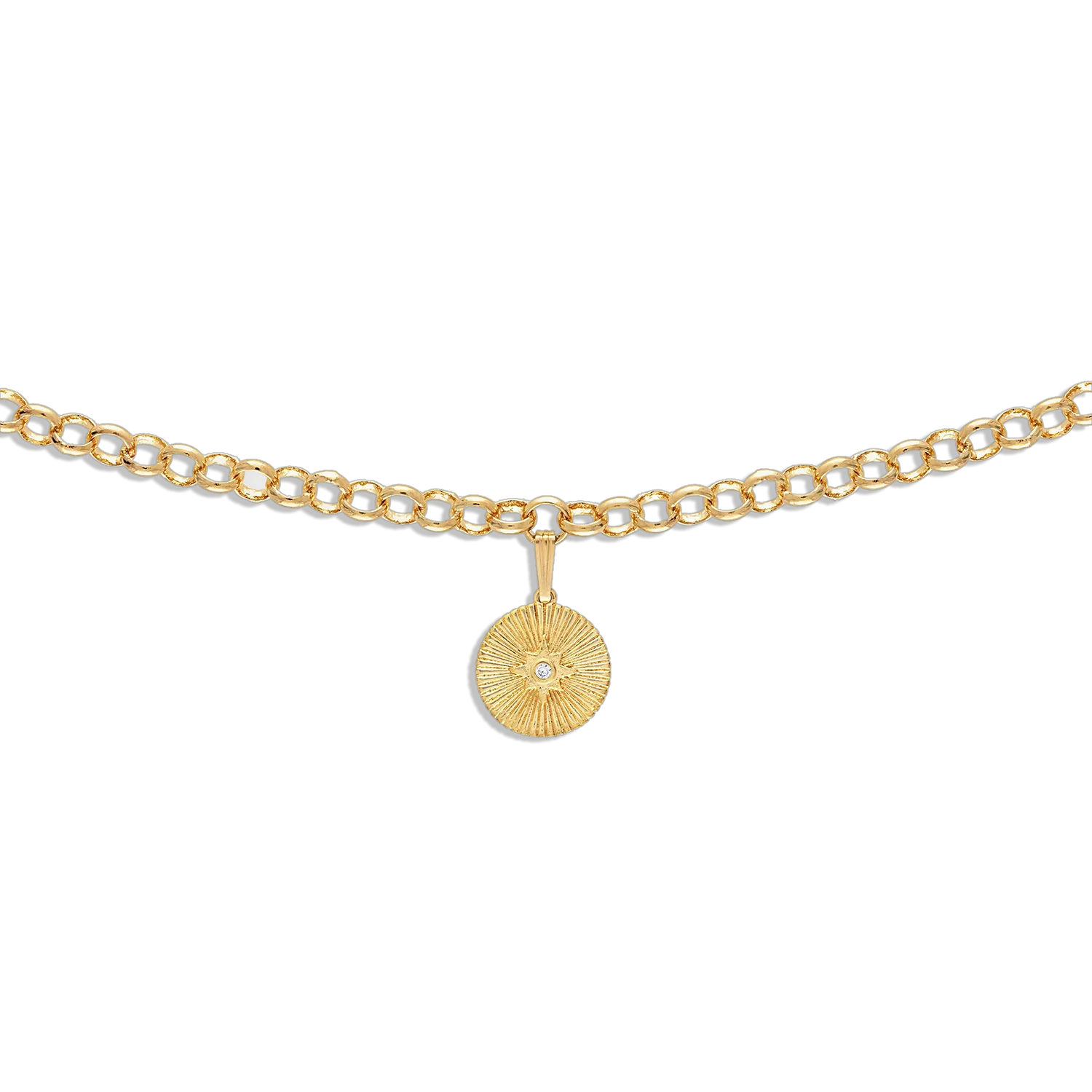 Alexa Leigh  Guidance Necklace in Yellow Gold