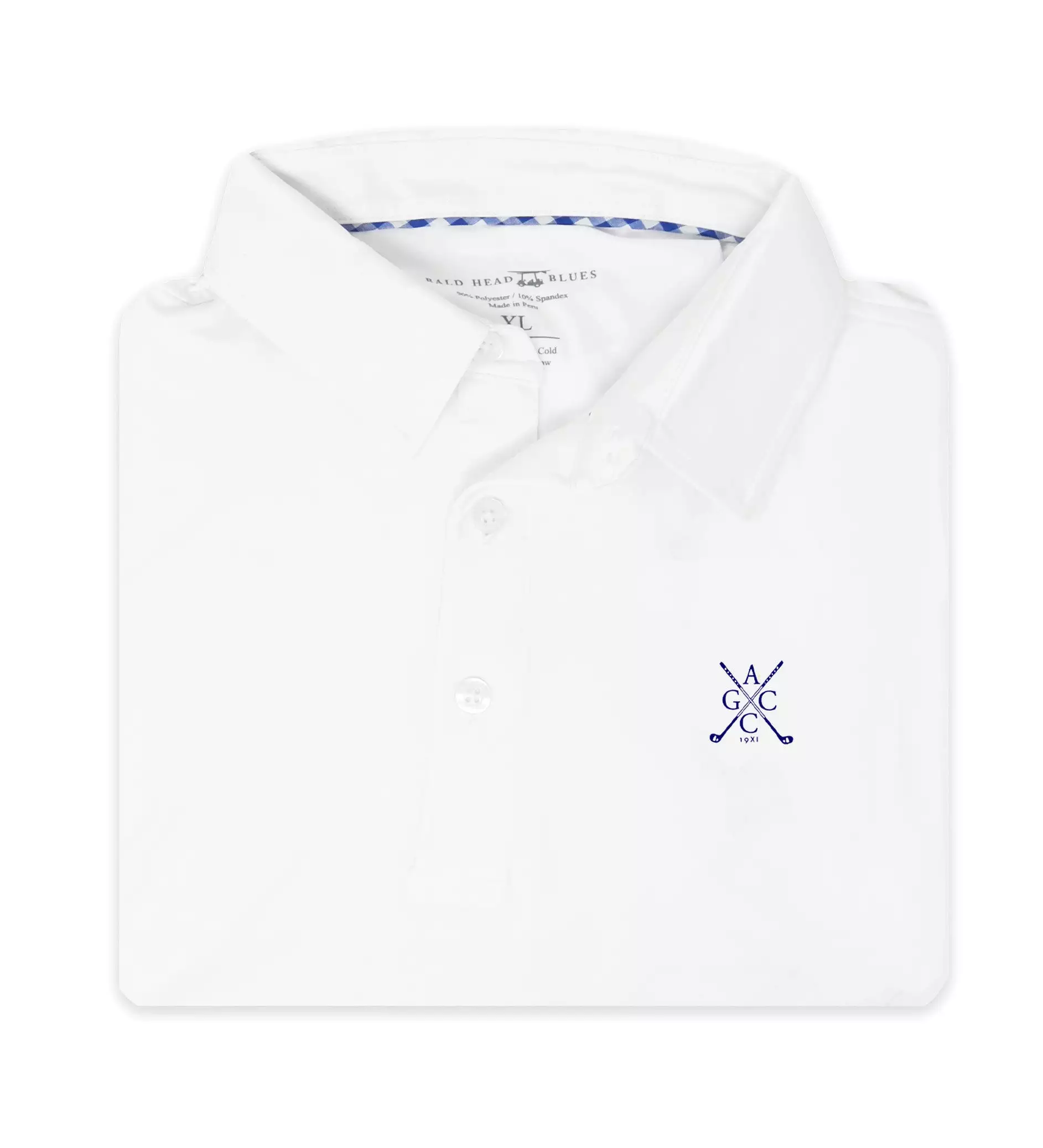 Ames CC - Albatross Polo- White