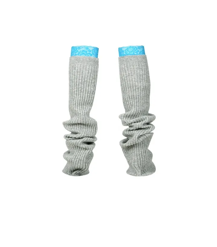 ANDERSSON BELL  |[ANDERSSON BELL]★(ESSENTIAL) SHISHI KNIT LACE LEG WARMER