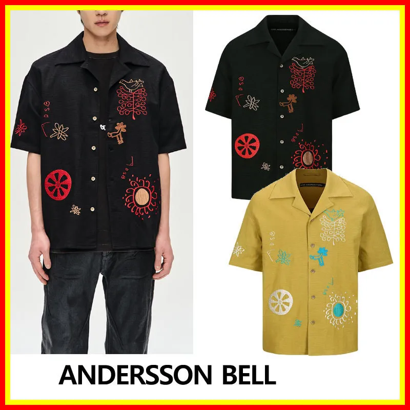 ANDERSSON BELL  |Street Style Short Sleeves Polos