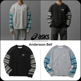 ANDERSSON BELL  |Unisex Street Style Collaboration Logo Sweatshirts