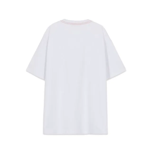 ANDERSSON BELL  |Unisex Street Style Plain Cotton Short Sleeves Oversized