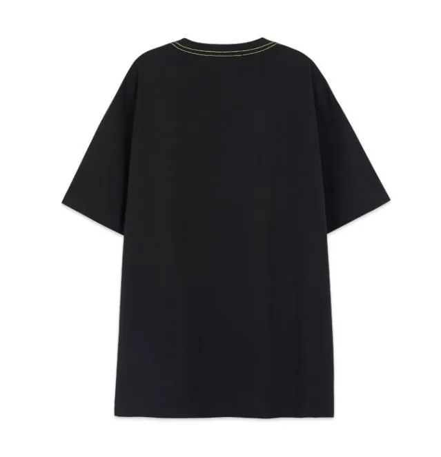 ANDERSSON BELL  |Unisex Street Style Plain Cotton Short Sleeves Oversized