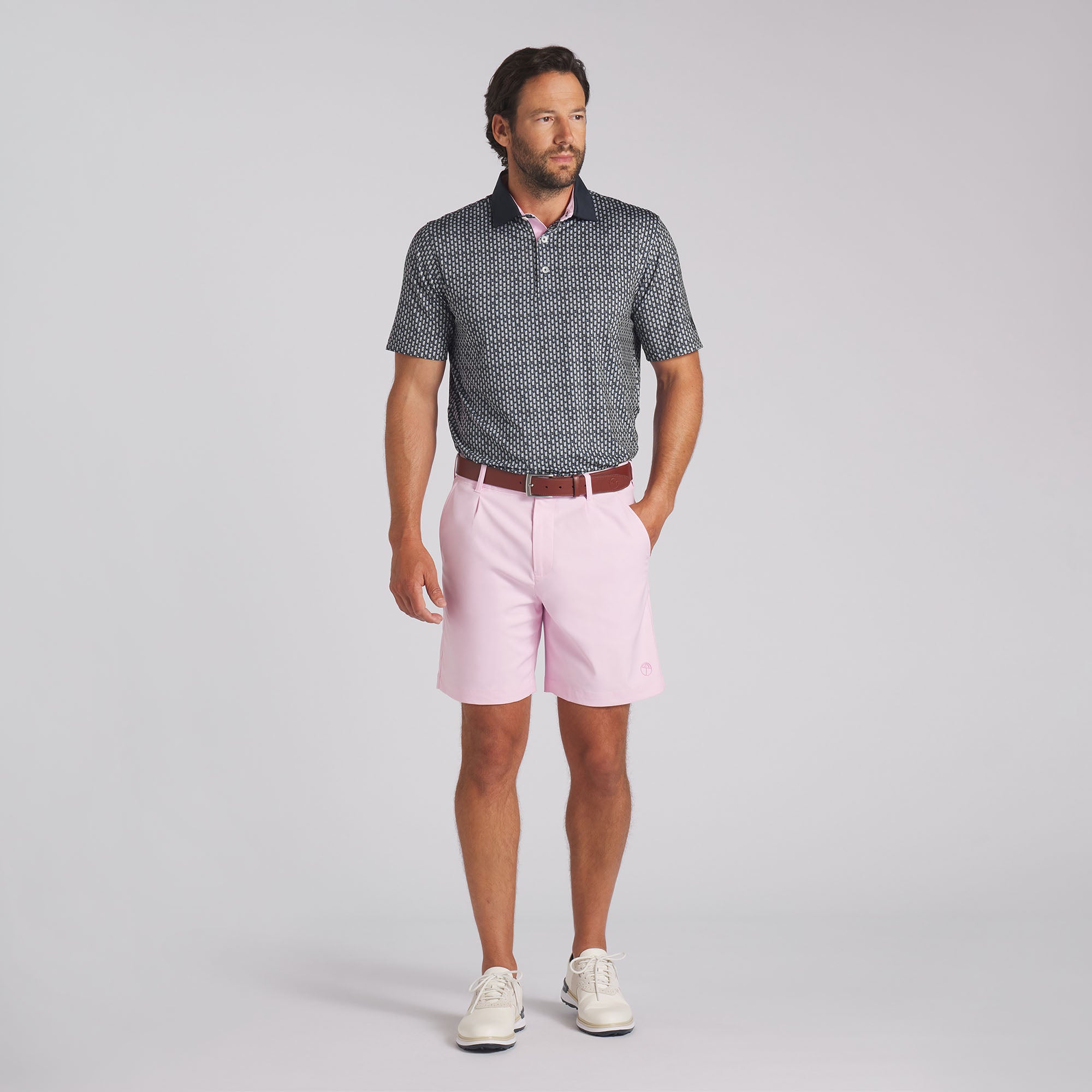 AP MATTR Iced Tea Golf Polo