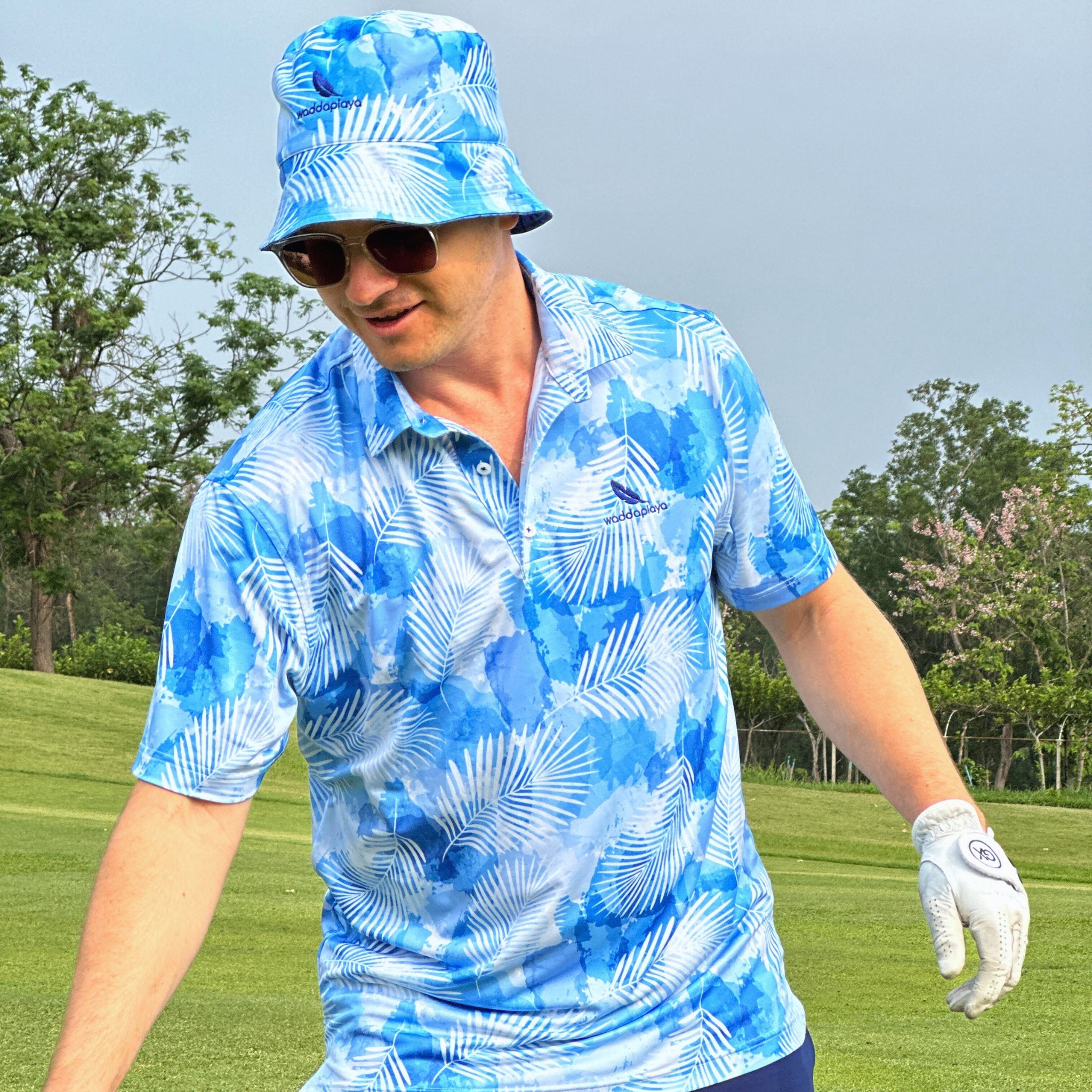 Arnold Palm Tree Golf Polo