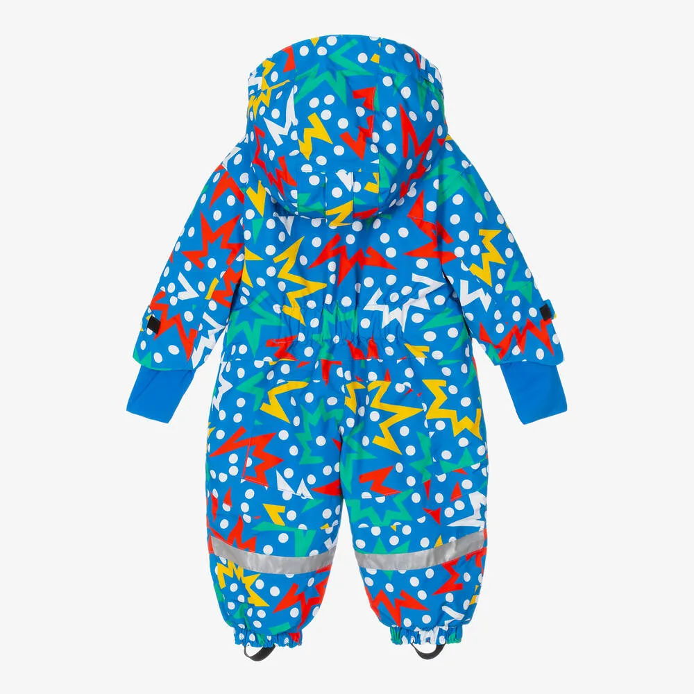 Baby Boys Blue Star Snowsuit