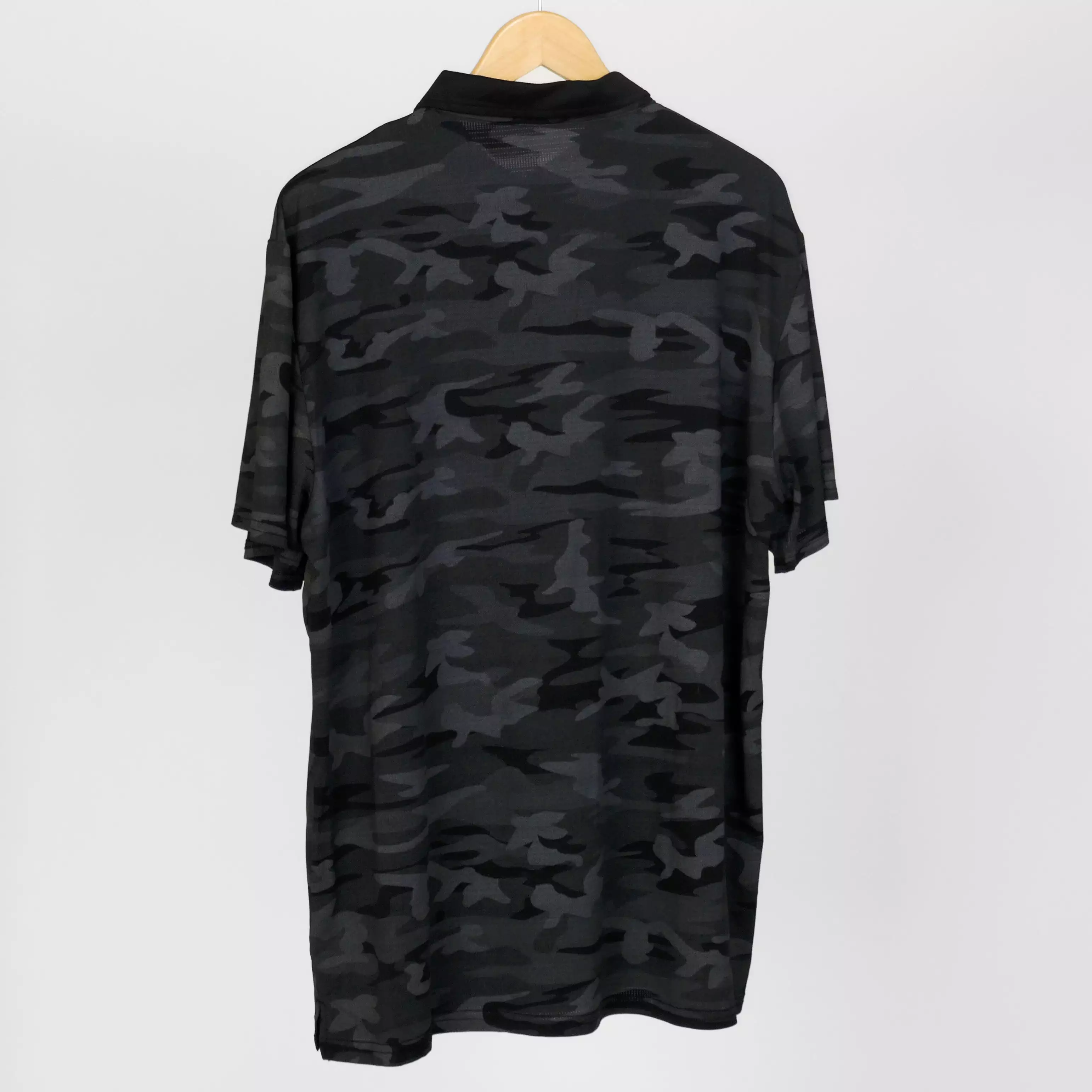 Black 'Camo' Polo