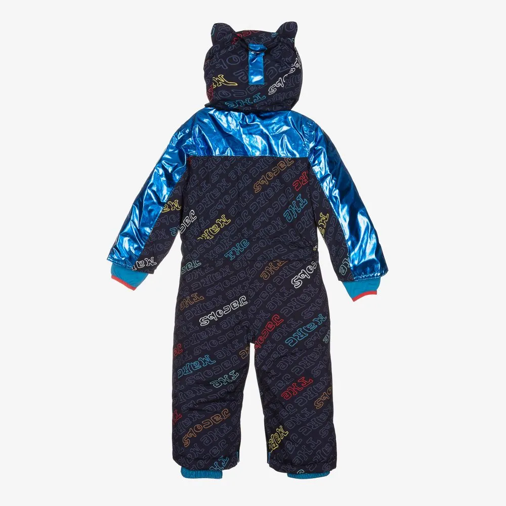 Boys Red & Blue Snowsuit