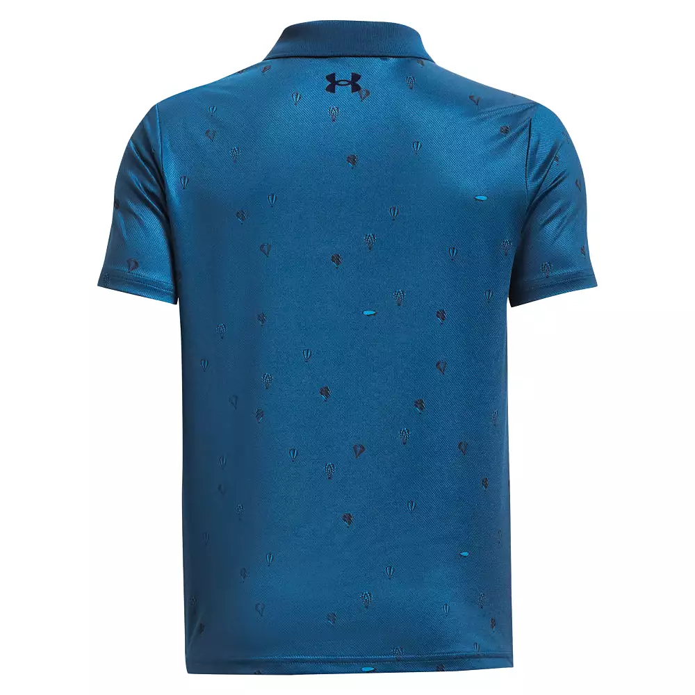 Boys' Under Armour Youth Matchplay Printed Polo