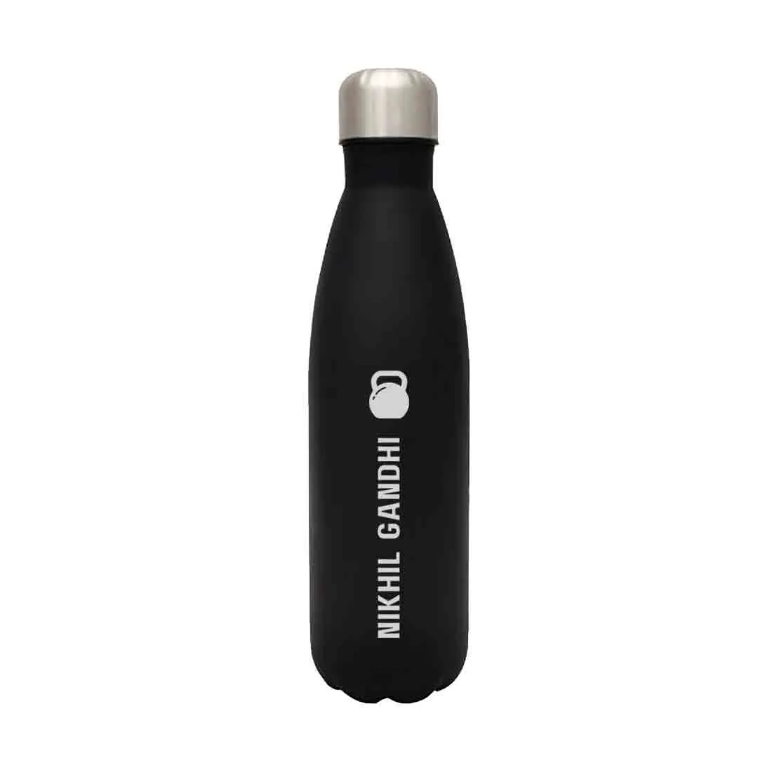 Customized Cola Shape Thermos Water Bottle Stainless Steel With Your Name - 500ml