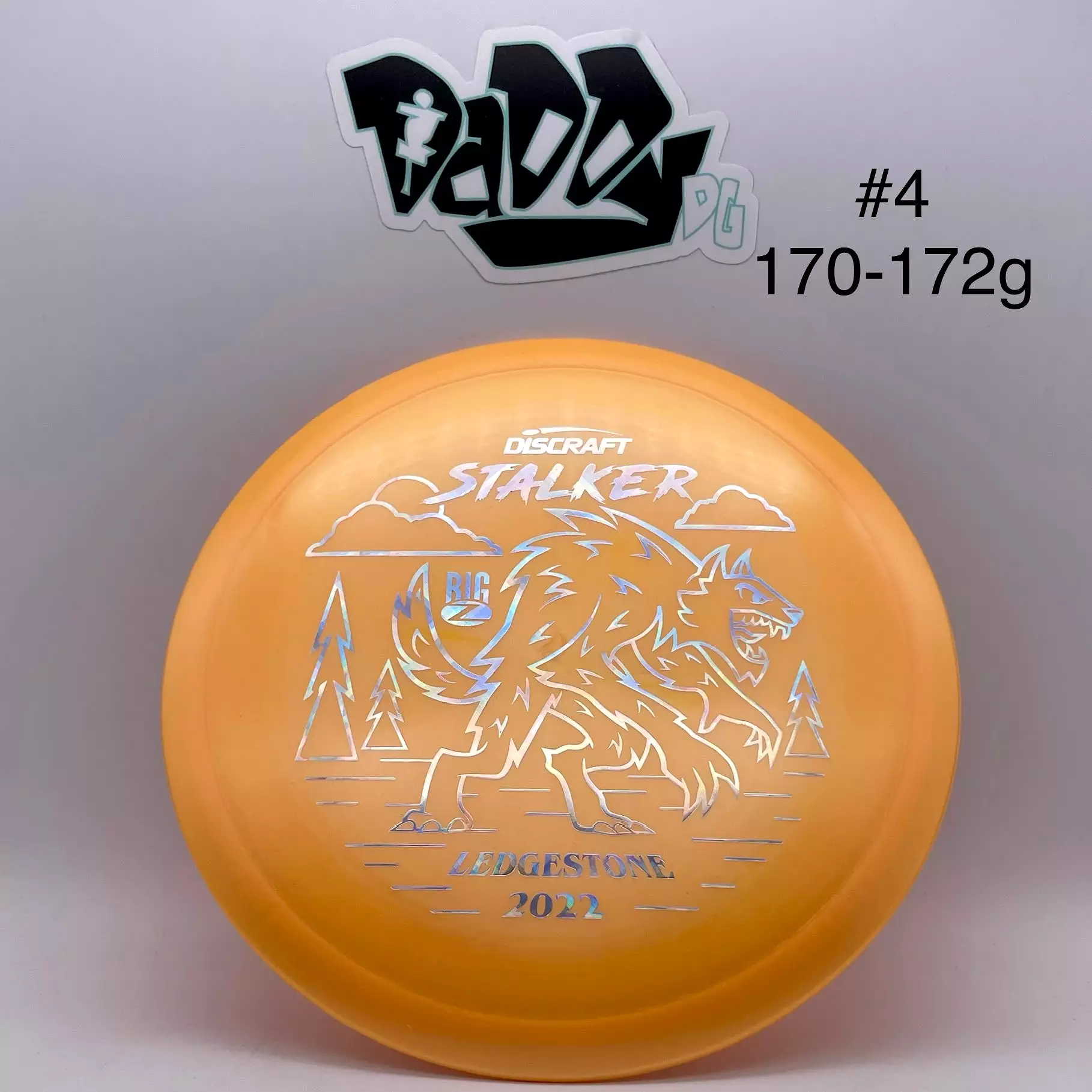 Discraft Big-Z 2022 Ledgestone Stalker Fairway Driver