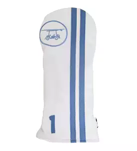 Driver Head Cover - White