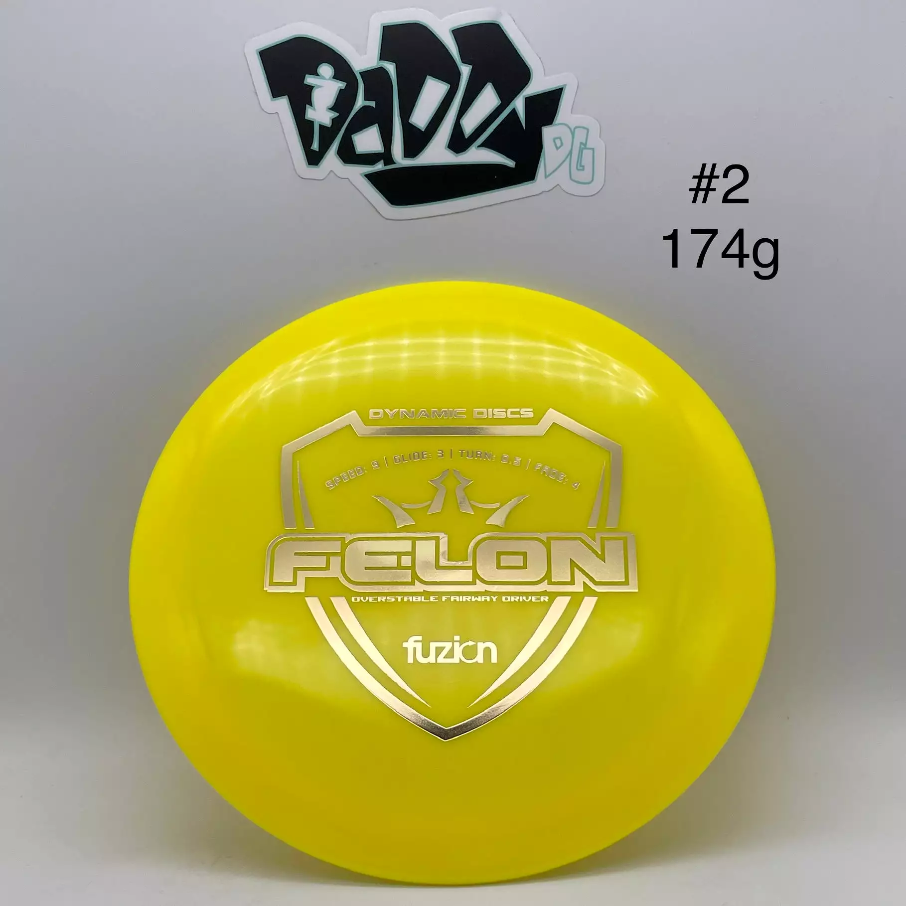 Dynamic Discs Felon Fuzion Fairway Driver