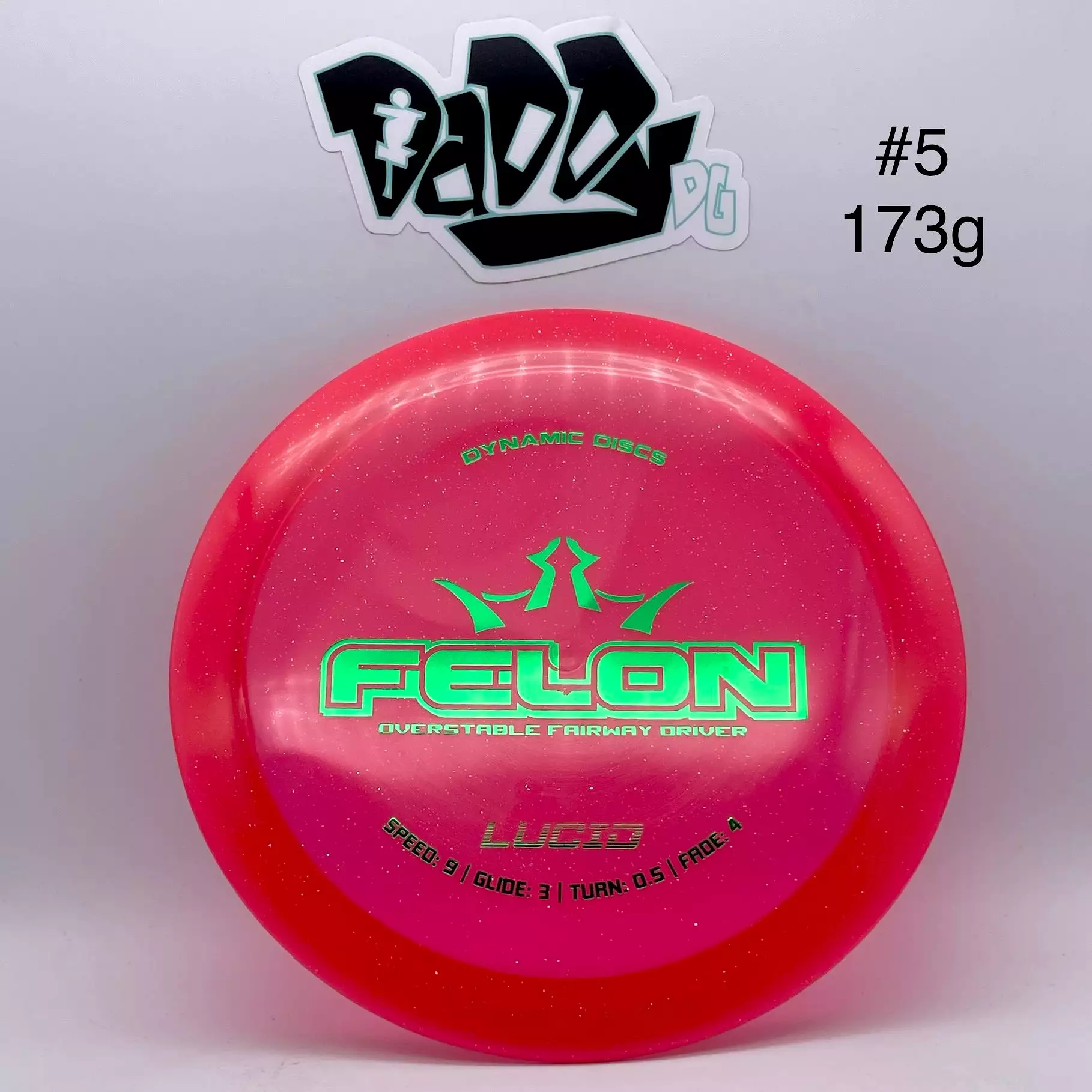 Dynamic Discs Felon Lucid Fairway Driver