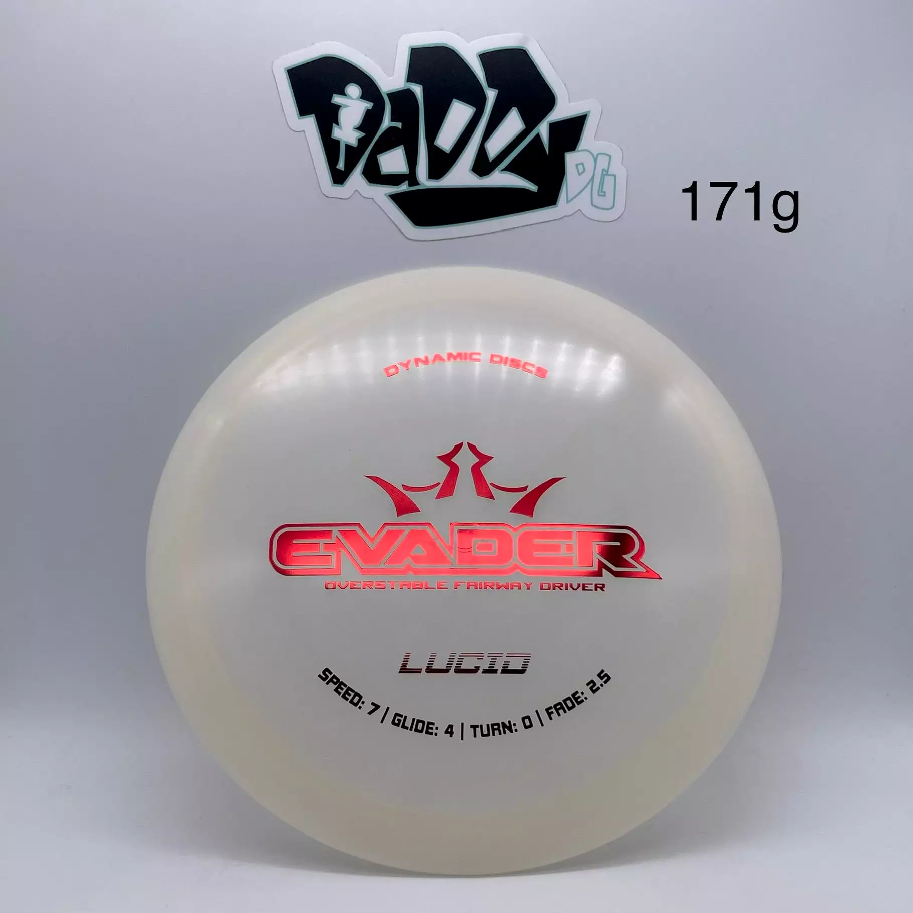 Dynamic Discs Lucid Evader Fairway Driver