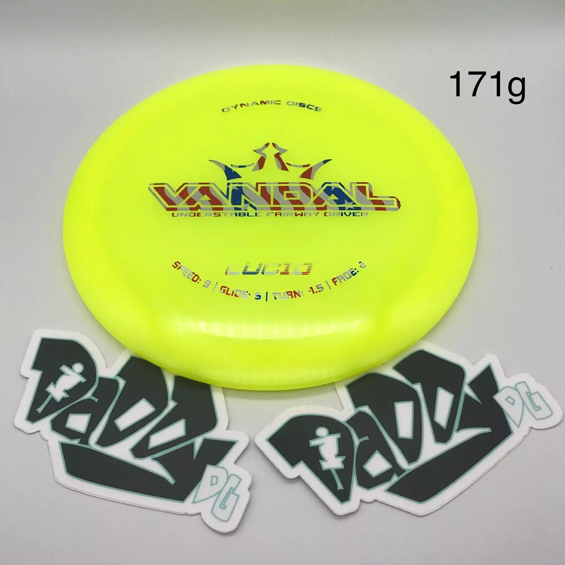 Dynamic Discs Lucid Vandal Understable Fairway Driver