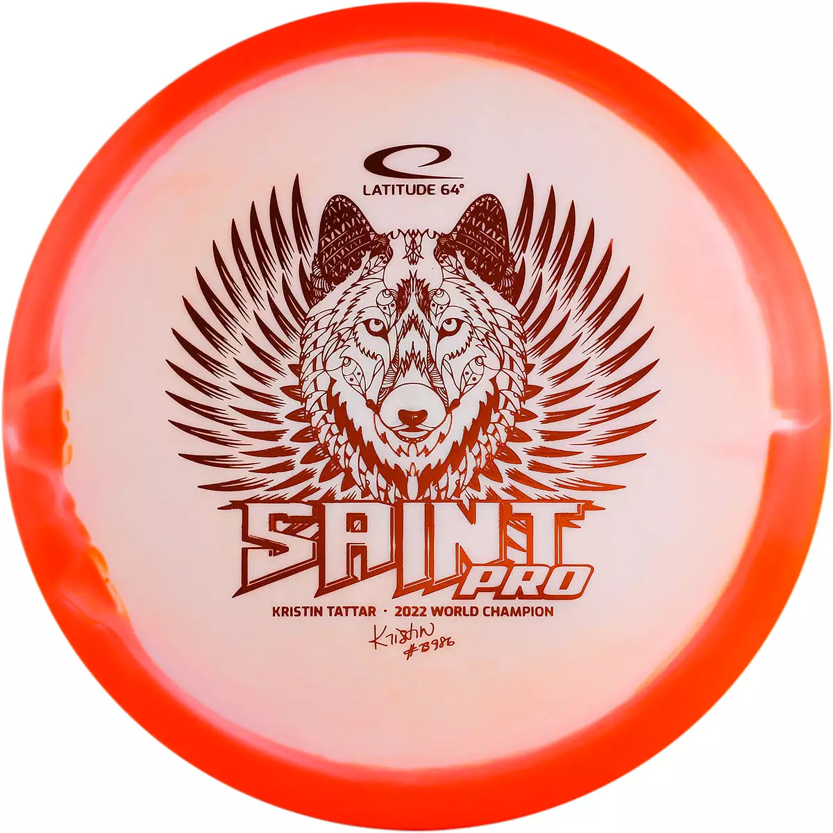 Gold Orbit Saint Pro - Kristin Tattar 2022 World Champion