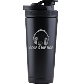 Golf & Hip Hop Ice Shaker Bottle