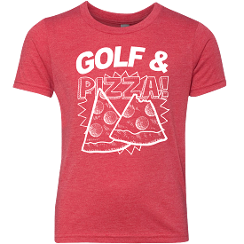 Golf & Pizza Kids T-Shirt