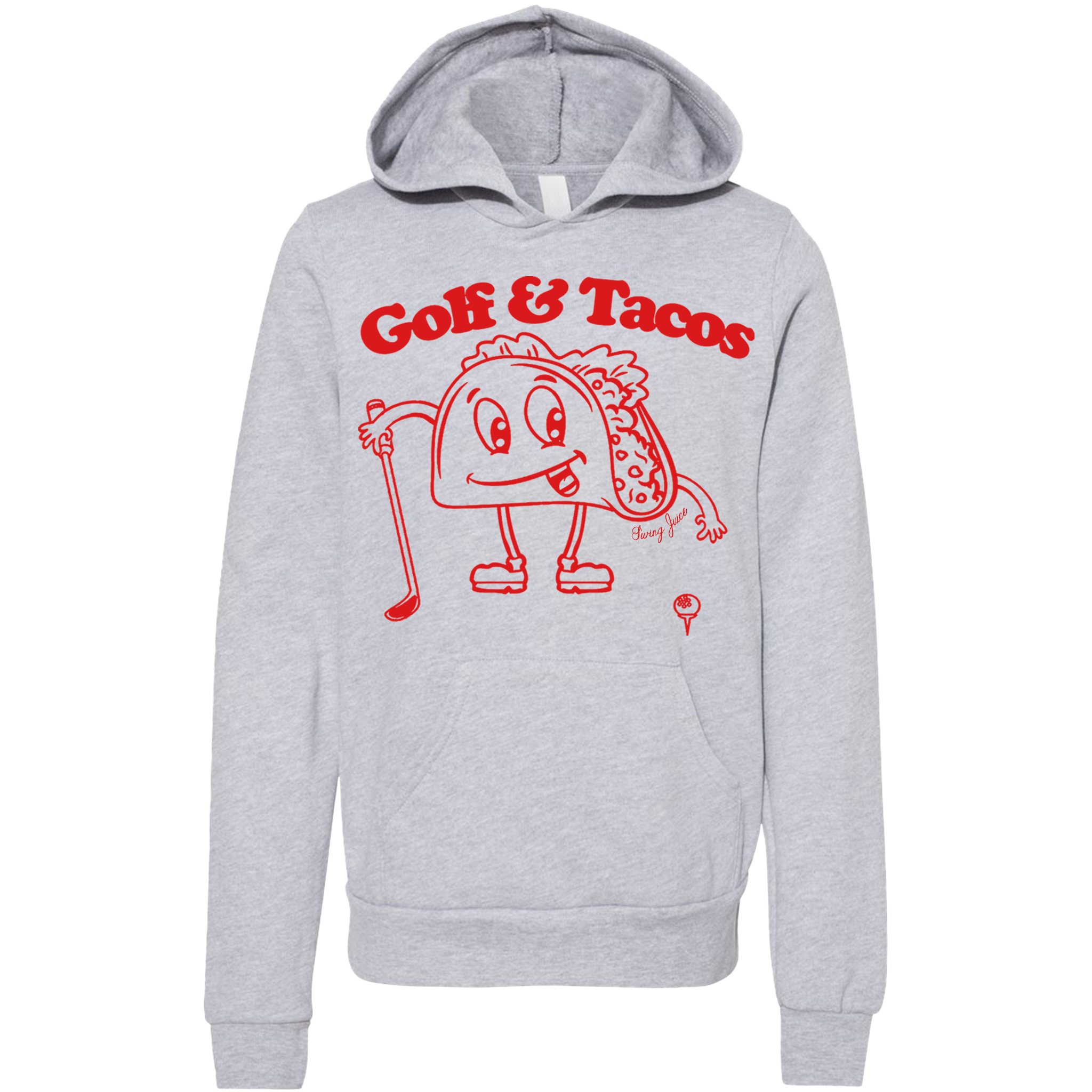 Golf & Tacos Kids Hoodie