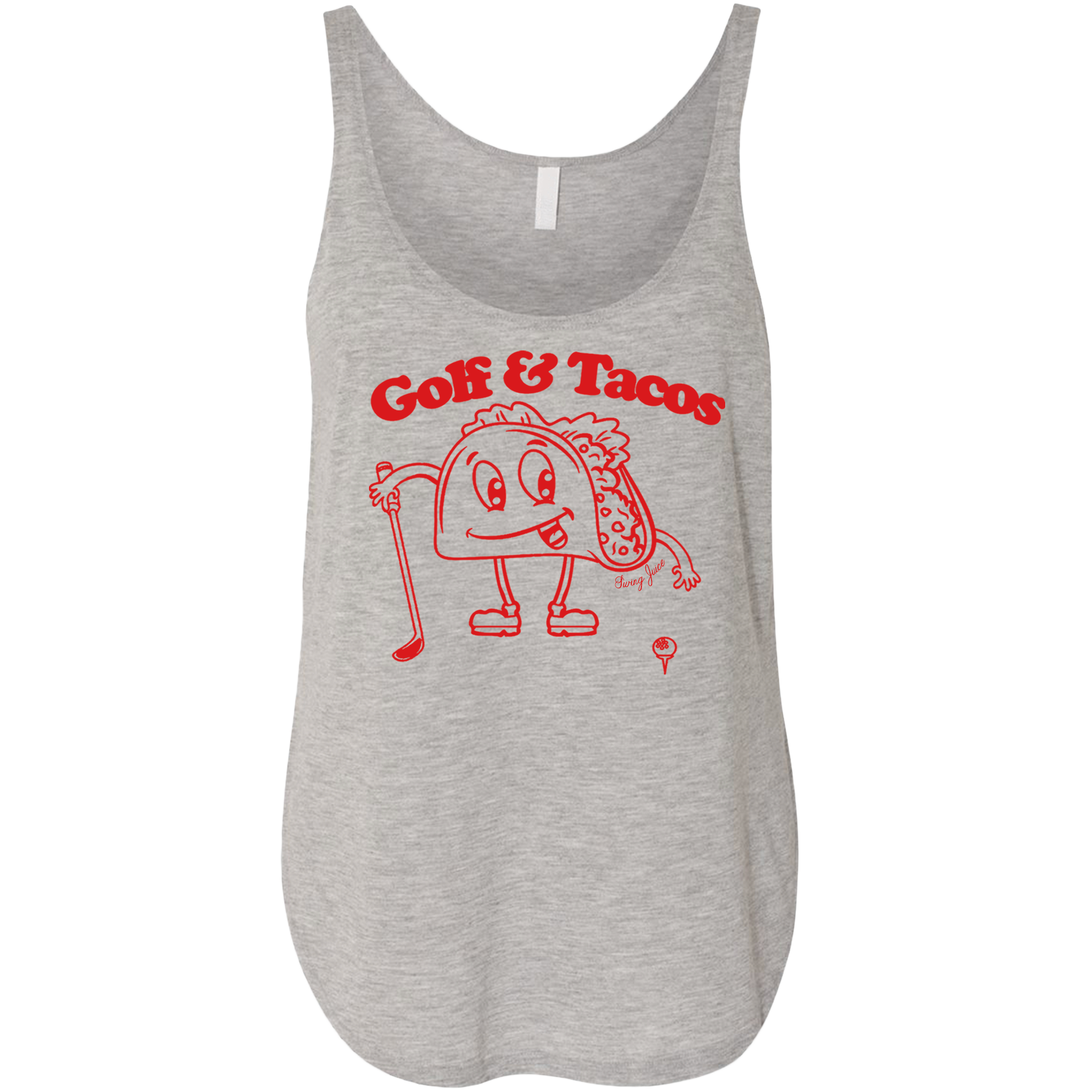 Golf & Tacos Women's Tank Top Black