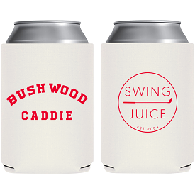 Golf Bushwood Caddie Koozie White O/S