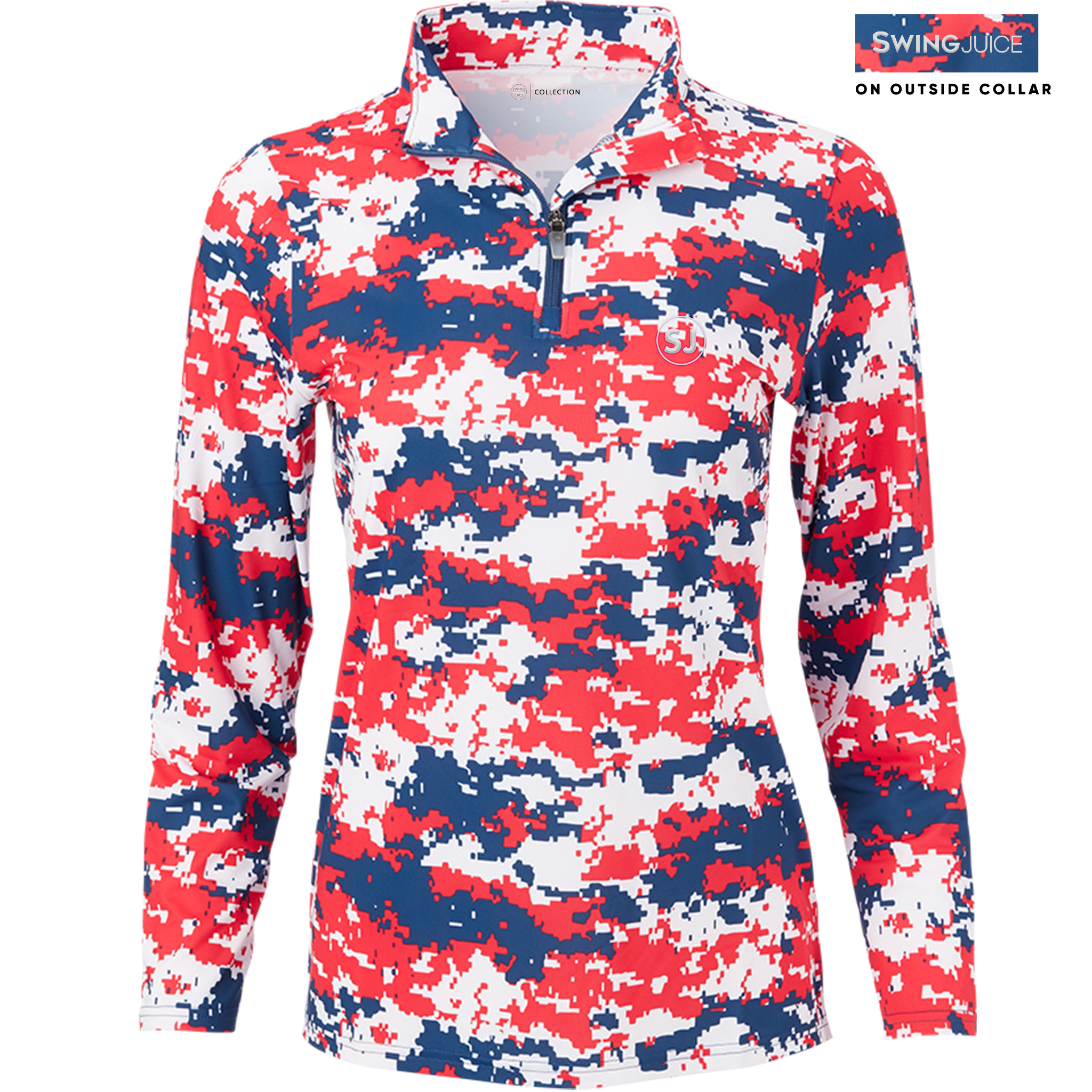 Golf Camo Women's Quarter Zip