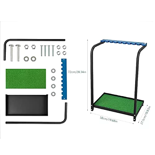 Golf Club Organizer Rack - Golf Club Stand Rack Holder