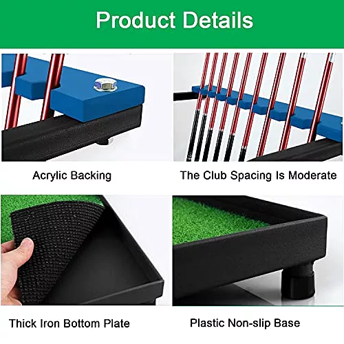 Golf Club Organizer Rack - Golf Club Stand Rack Holder