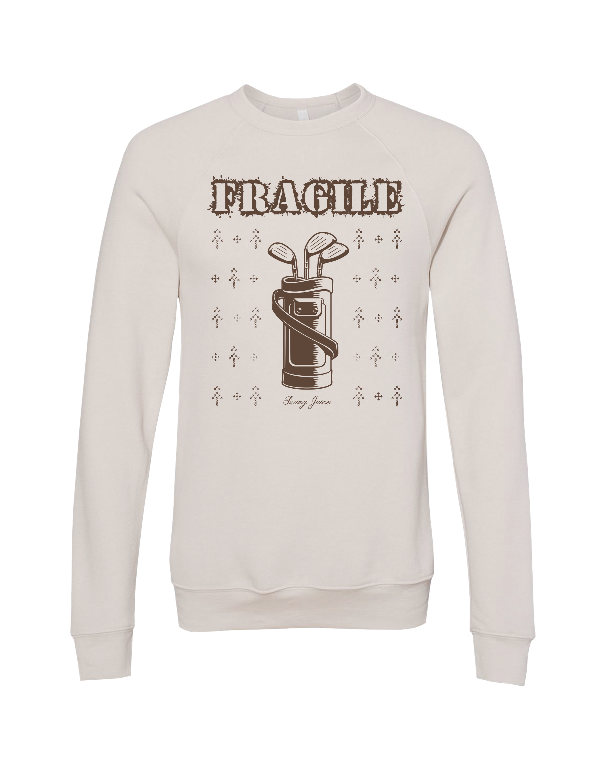 Golf Fragile Unisex Ugly Sweatshirt