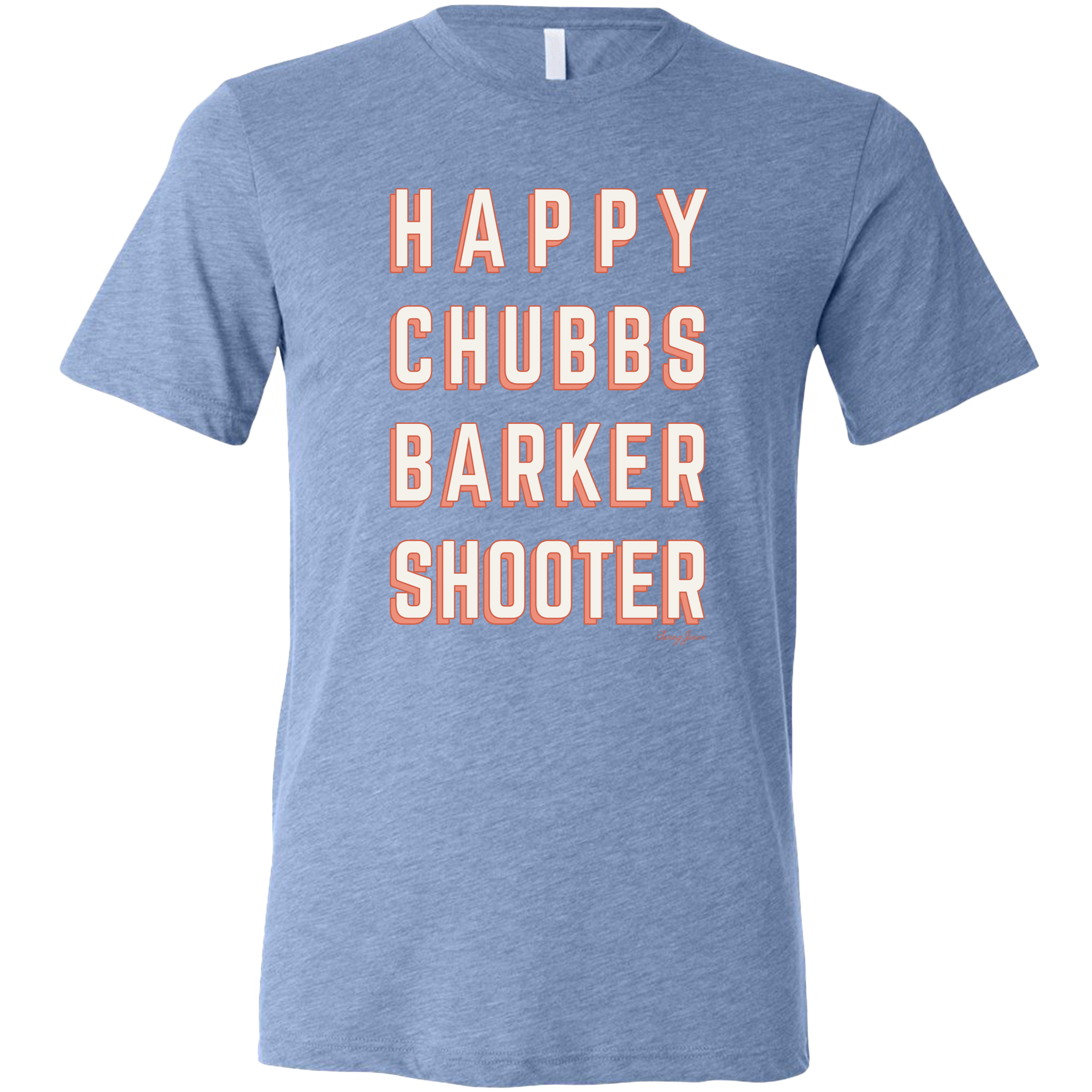 Golf Happy Chubbs Barker Shooter Unisex T-Shirt