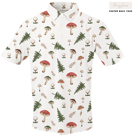 Golf Mushrooms Men's Polo