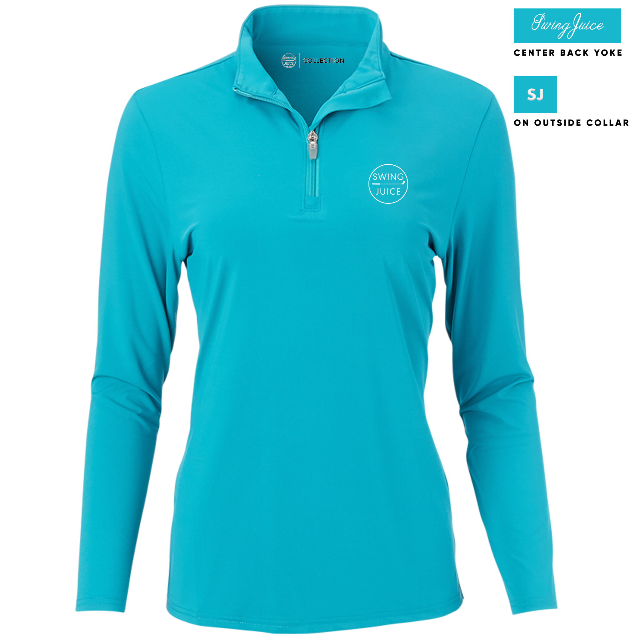 Golf Retro Women's Quarter Zip