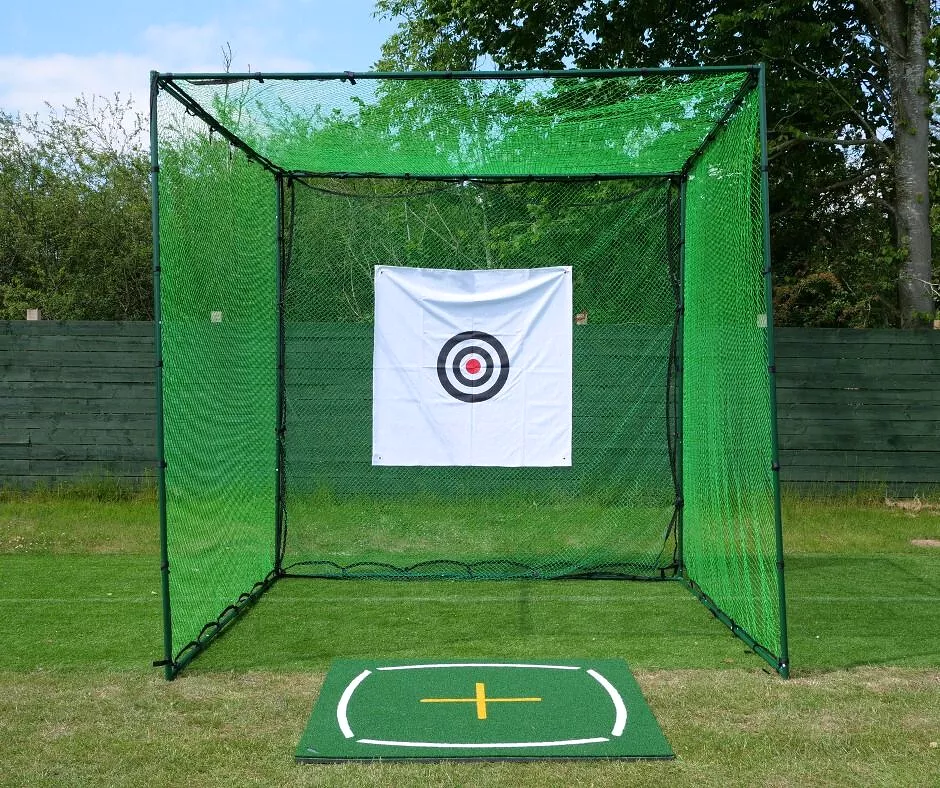 GolfBays Full Swing Golf Driving Net Cage