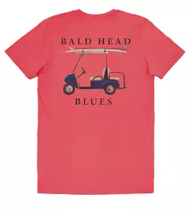 Island Tee - Short Sleeve Golf Cart - Red