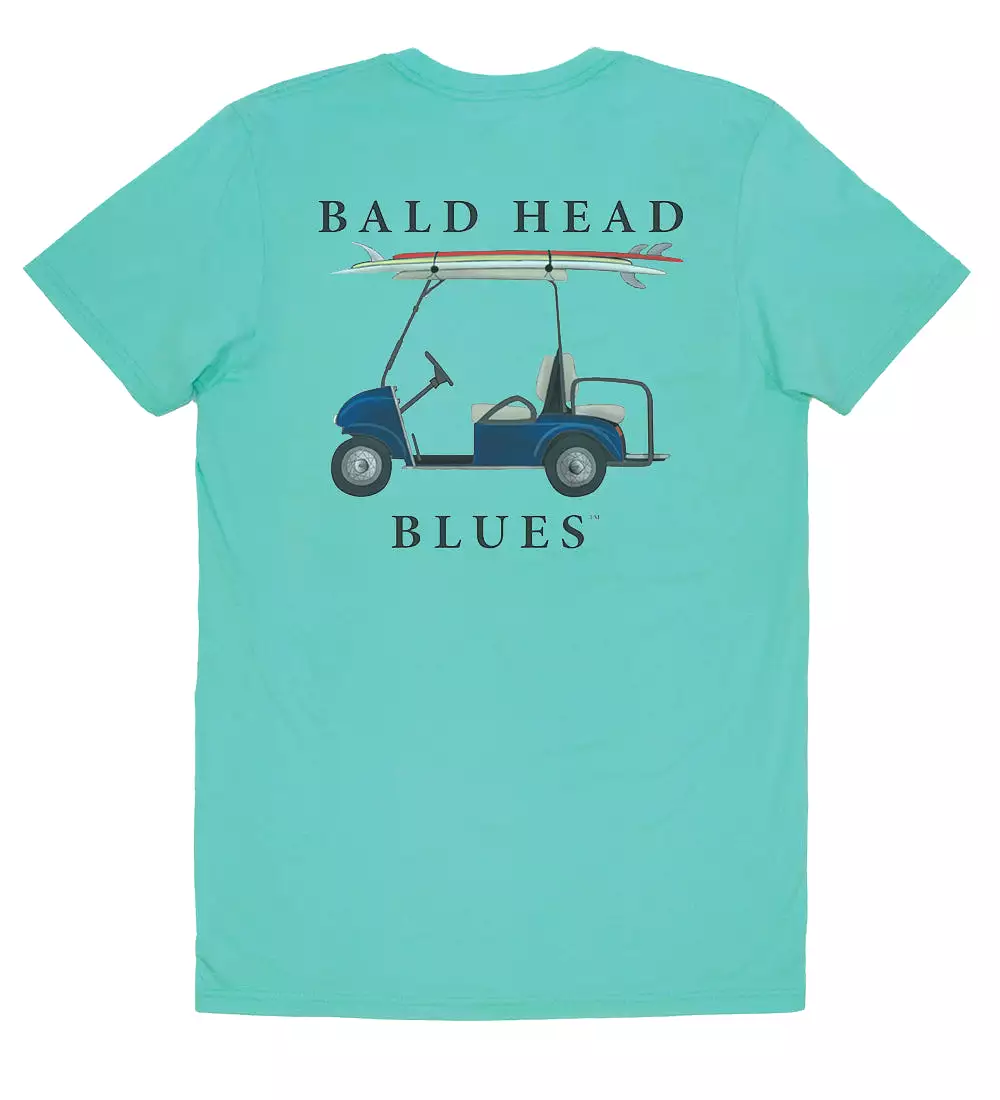 Island Tee - Short Sleeve Golf Cart - Seafoam