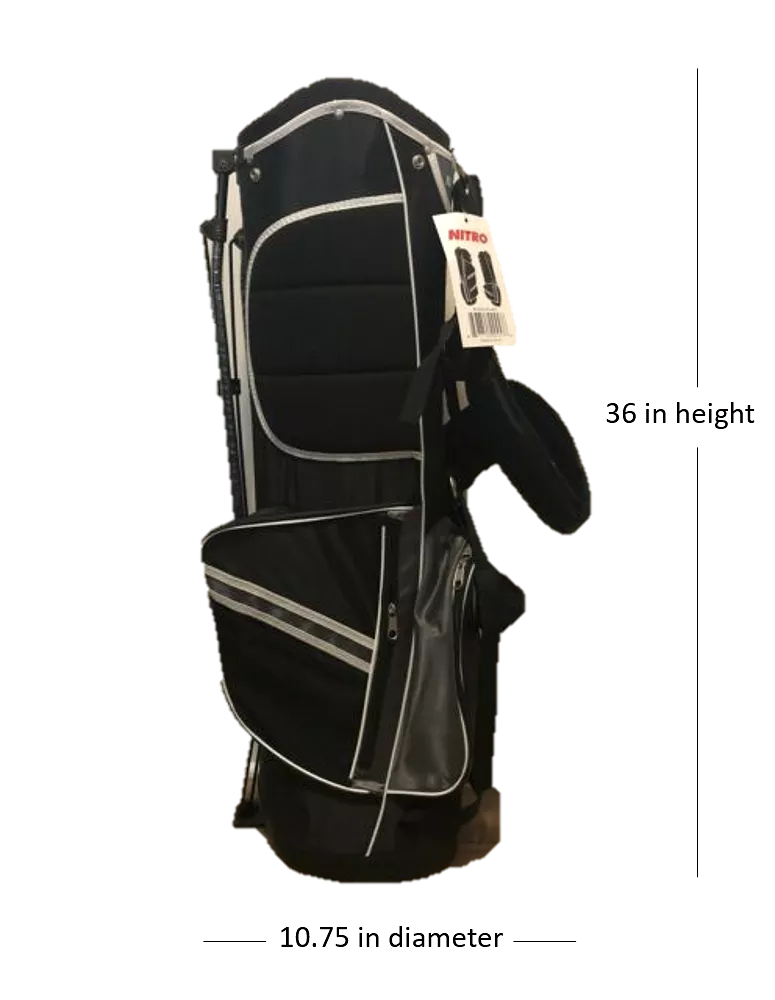 Lightweight Stand Golf Bag - Quality Starter Golf Club Bag