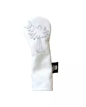 Limited Edition!! The Whiteout SC Flag Palmetto Hybrid Headcover.