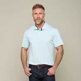 Lucchese Golf Polo :: Turquoise