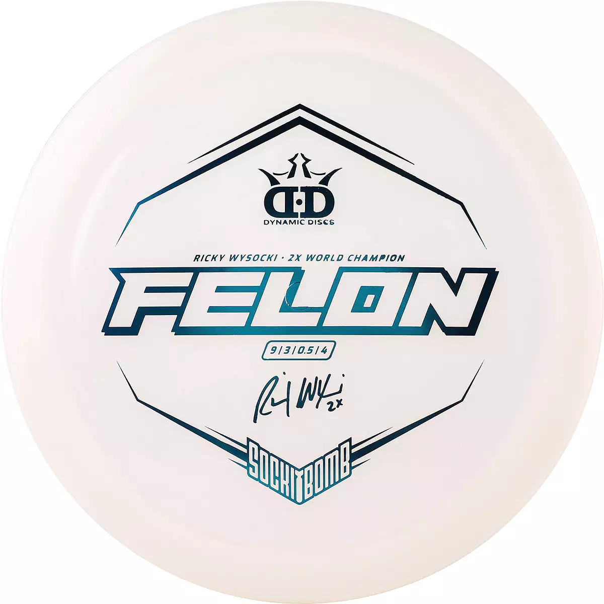 Lucid-Ice Glimmer Felon - Ricky Wysocki Sockibomb Stamp