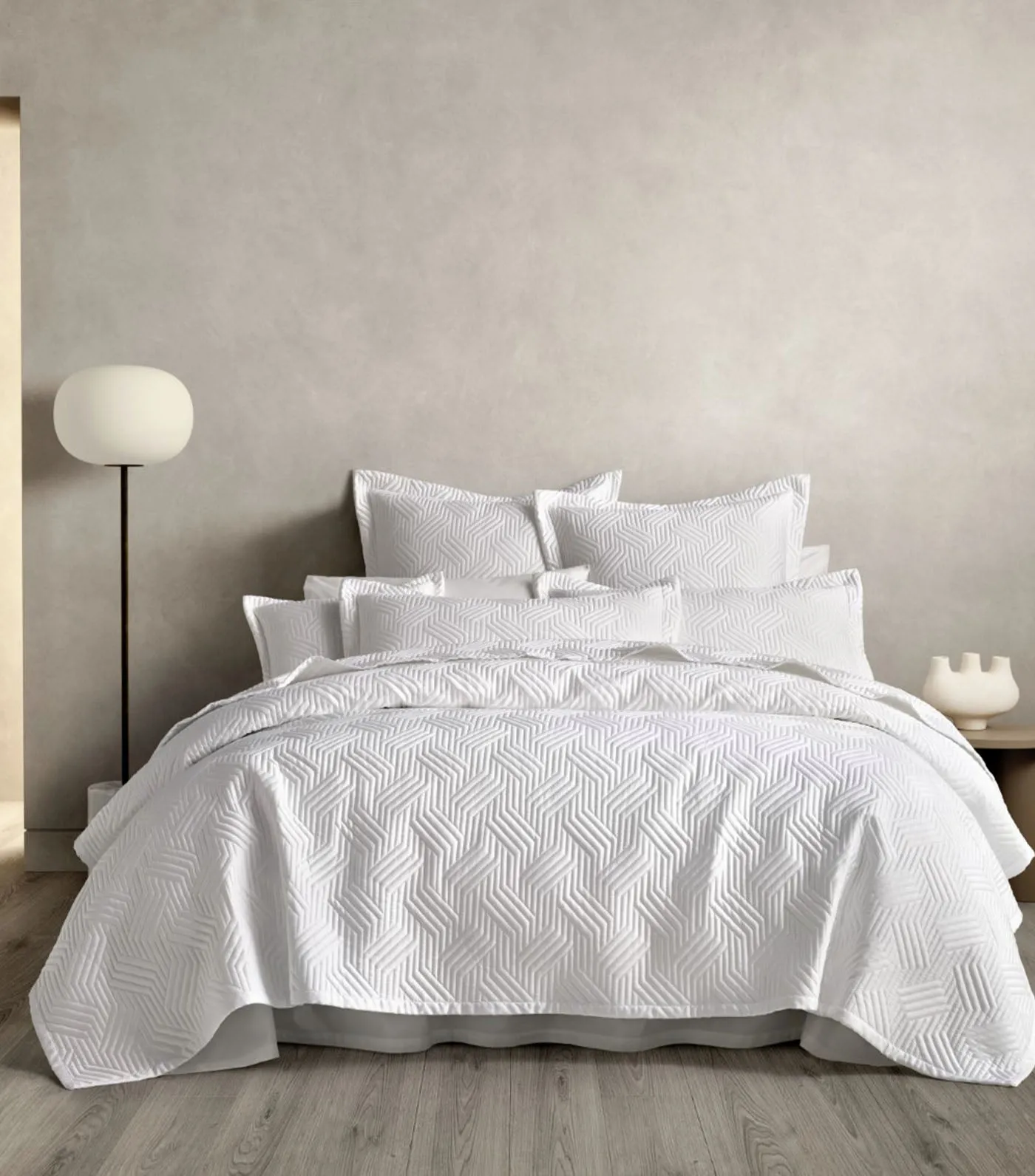 Martella Coverlet - White