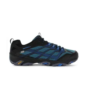 merrell moab fst (waterproof) mens black blue