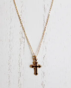 Mini Baby Cross Necklace