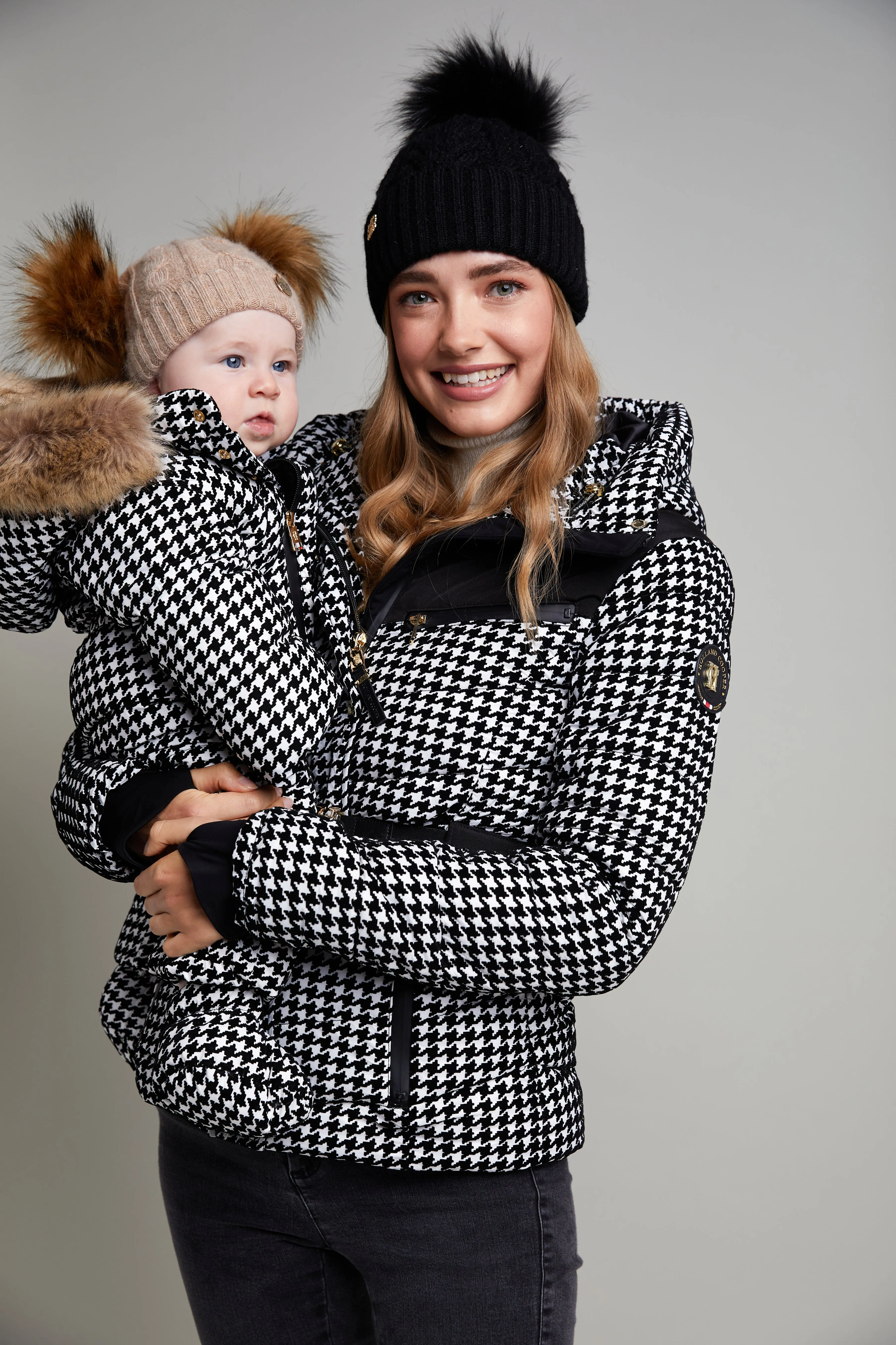 Mini Me - Houndstooth Snowsuit