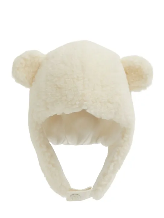 Moncler   Teddy nylon cap w/ earflaps 