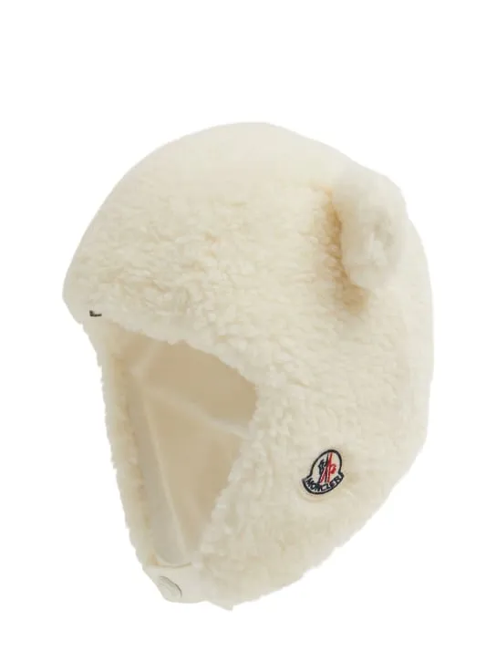 Moncler   Teddy nylon cap w/ earflaps 