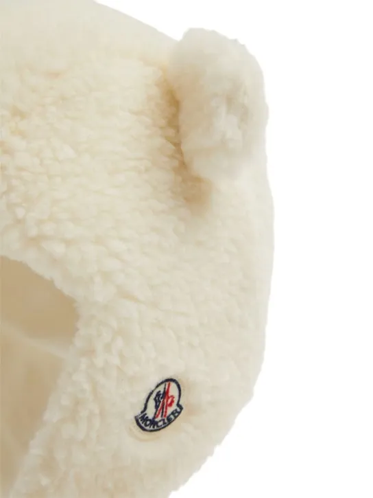 Moncler   Teddy nylon cap w/ earflaps 