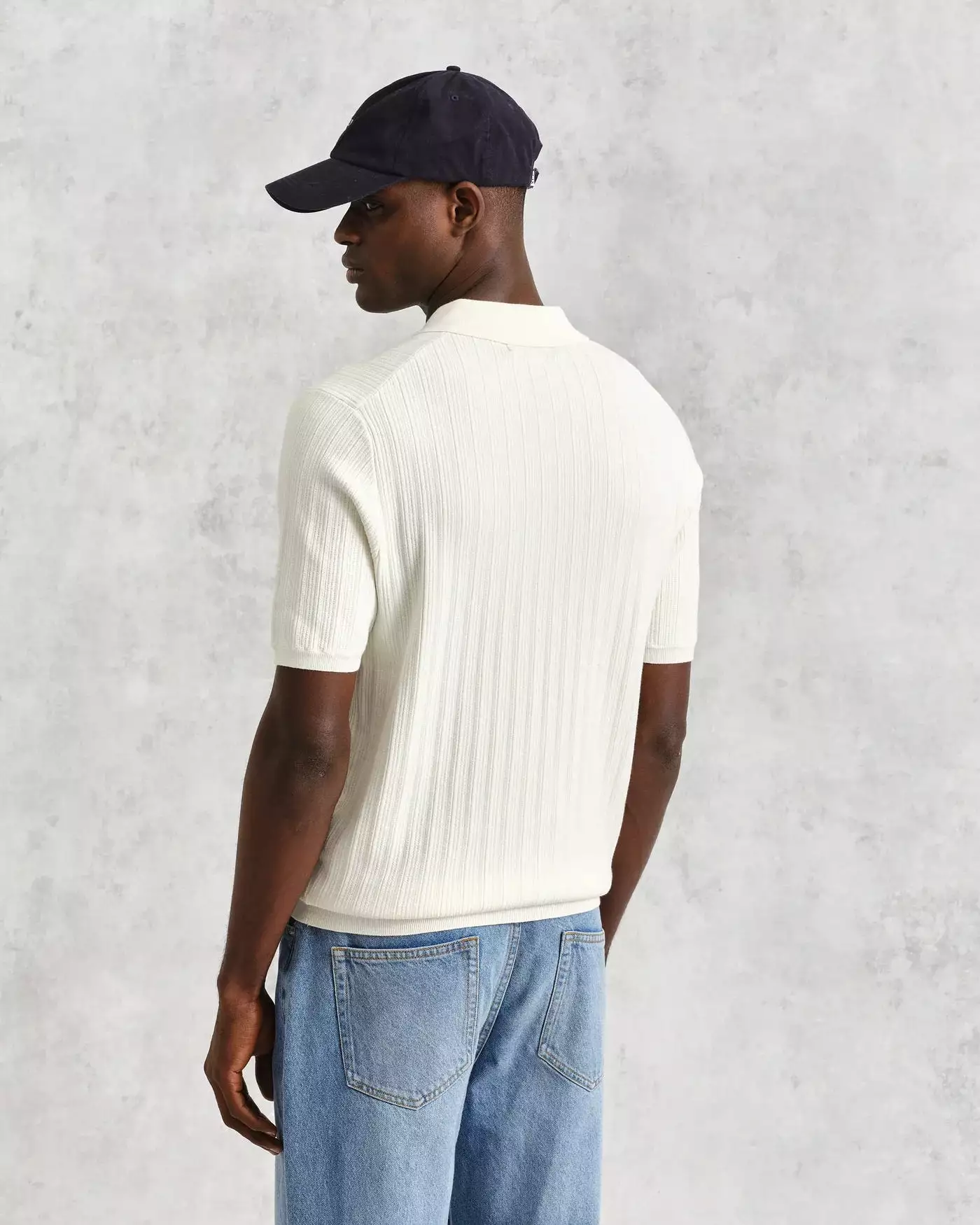 Naples Polo Vertical Knit