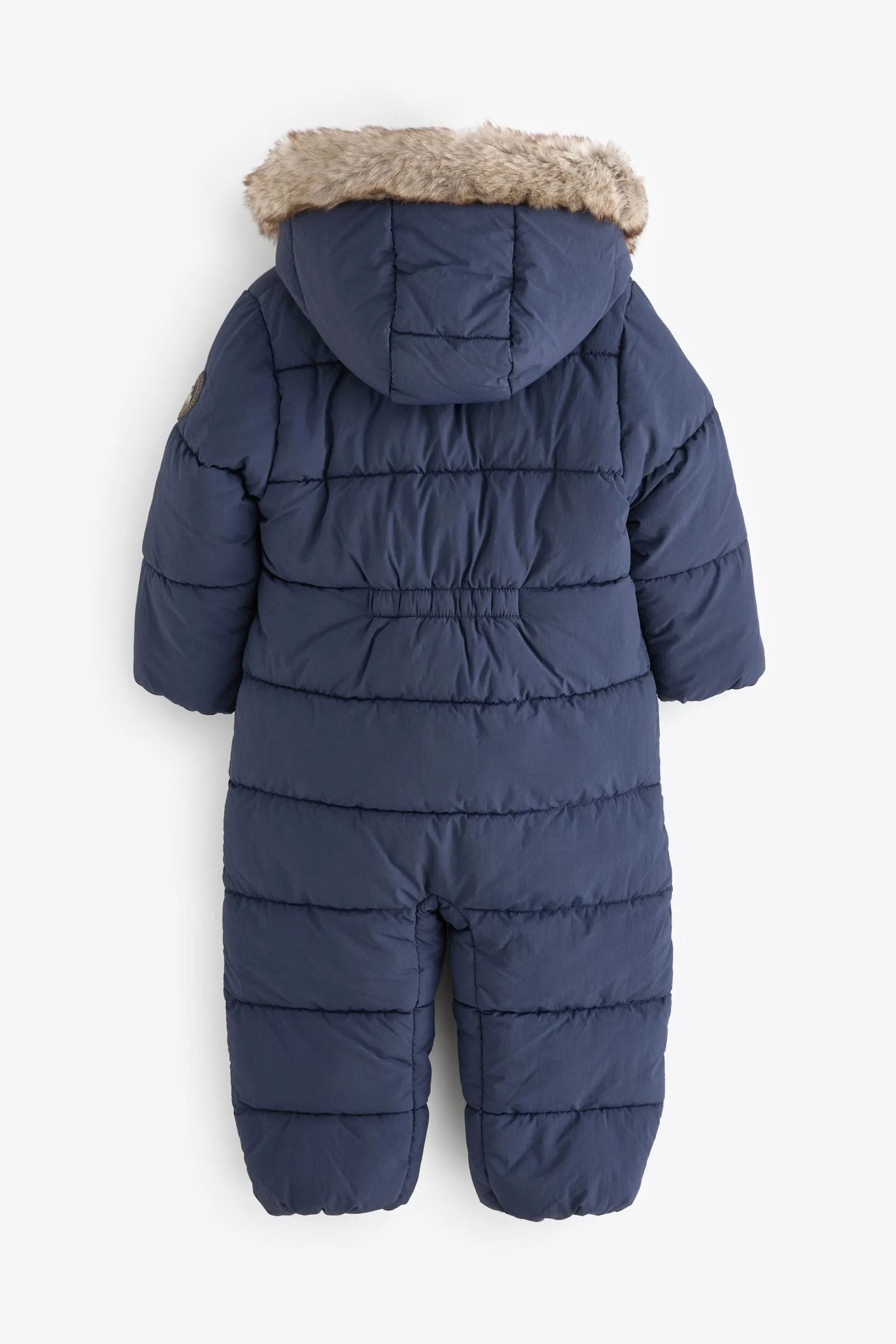 Navy Plain Snowsuit (3mths-7yrs)