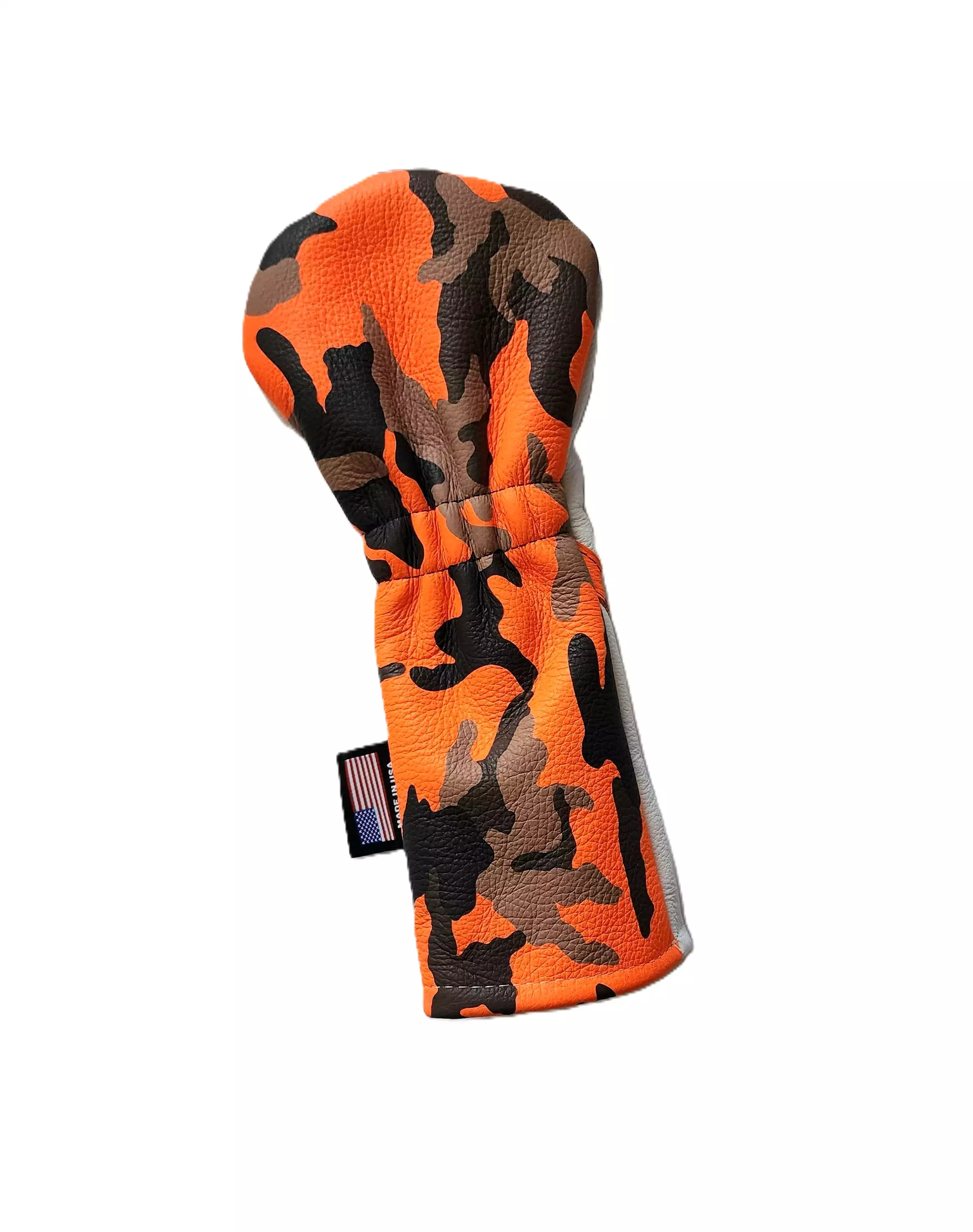 NEW! Neon Orange Urban Camo Skull & Bones Fairway Wood Headcover